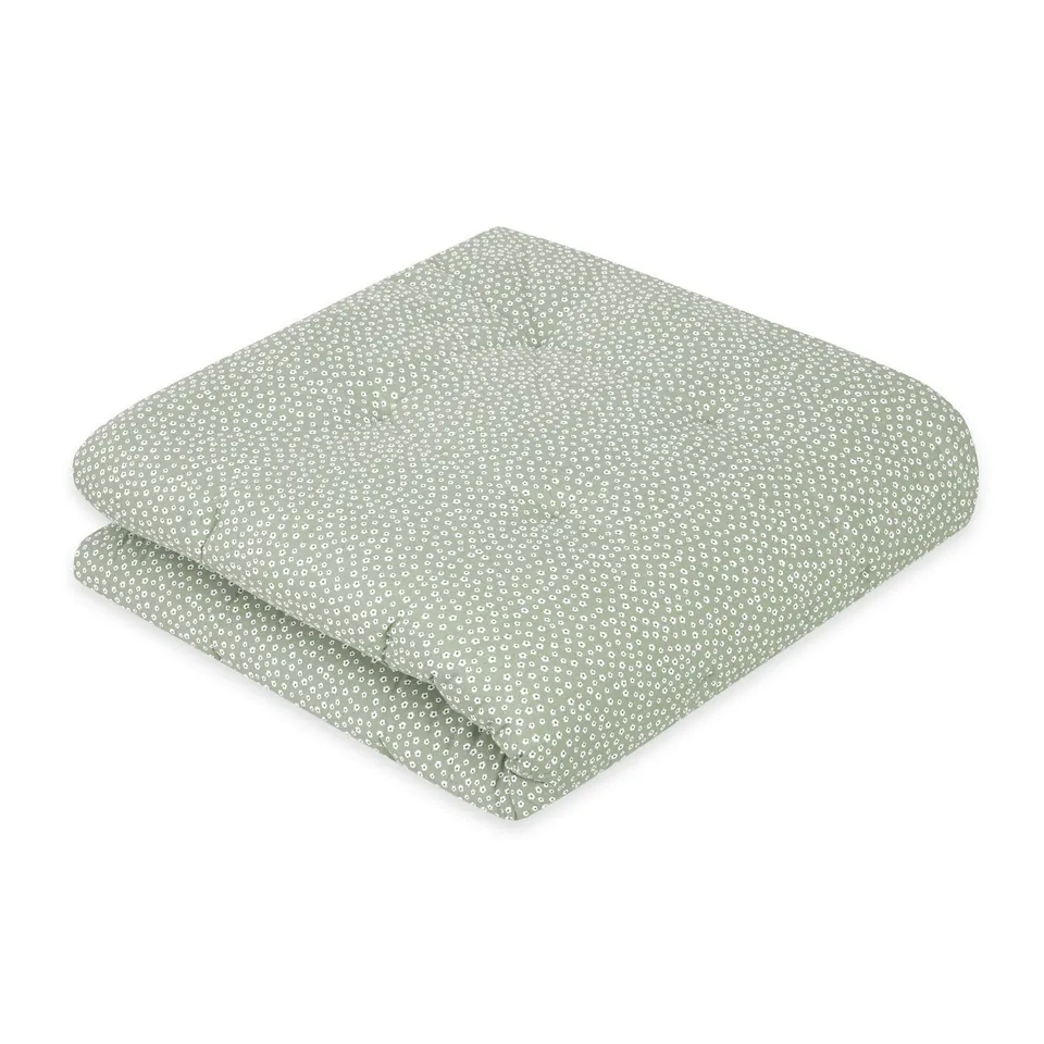 emma & noah Coperta Gattonare 120x120 Fiore Salvia Imbottita
