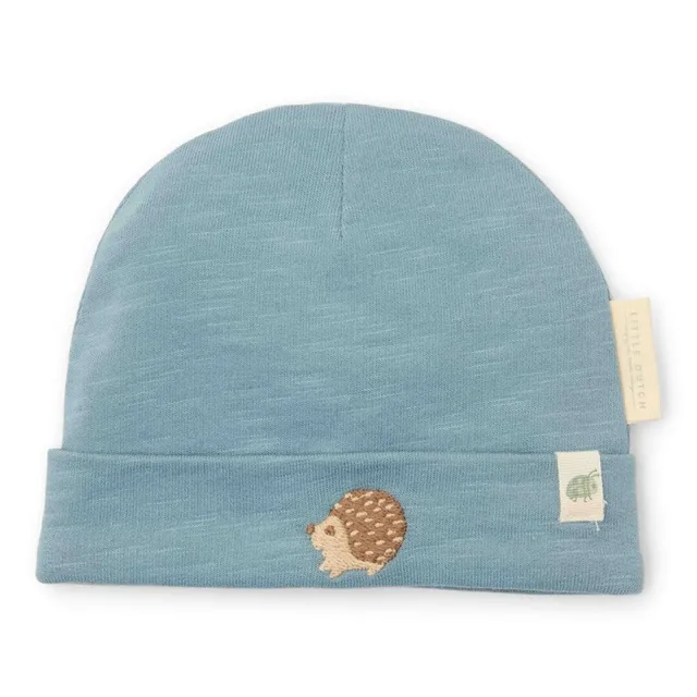 Little Dutch Forest Friends cappellino neonato blu cotone bio