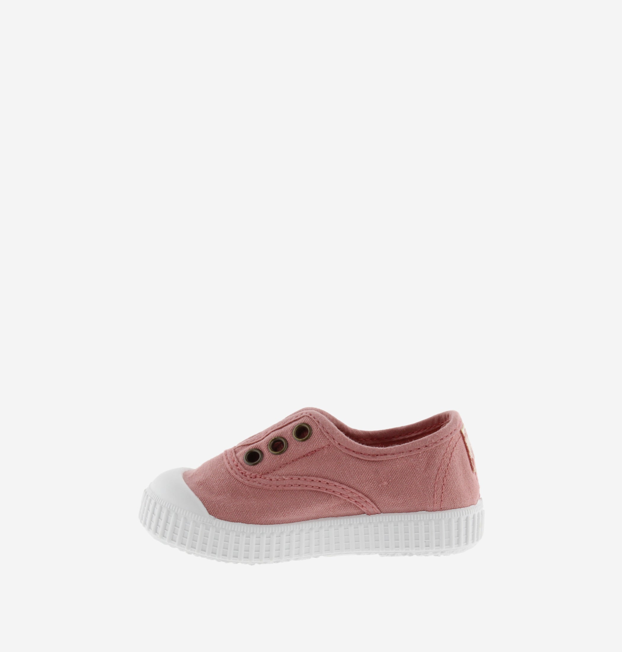 Victoria sneakers tela bimba rosa nude cotone ecologico