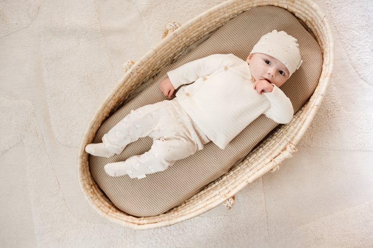 Little Dutch Piccola Oca cuffia neonato cotone organico