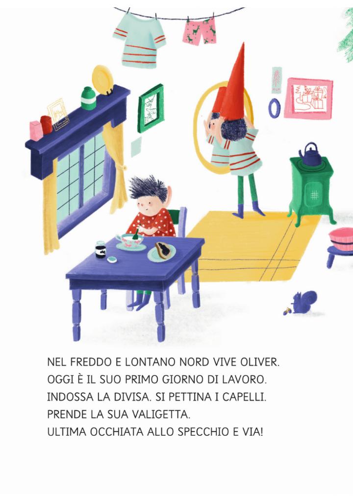 Feltrinelli Un natale da elfo libro bambini maiuscolo