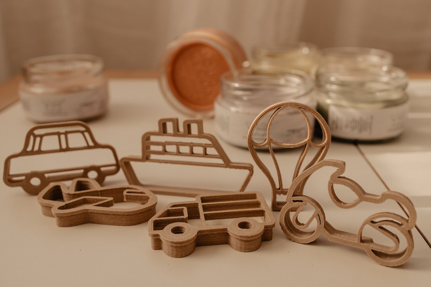Kinfolk & Co Mini Automezzi Formine Pasta Set 6
