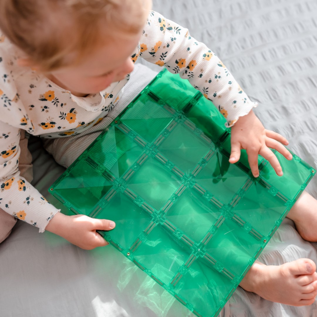 Connetix Base Plate Pack tiles magnetiche 2 pezzi 30 cm