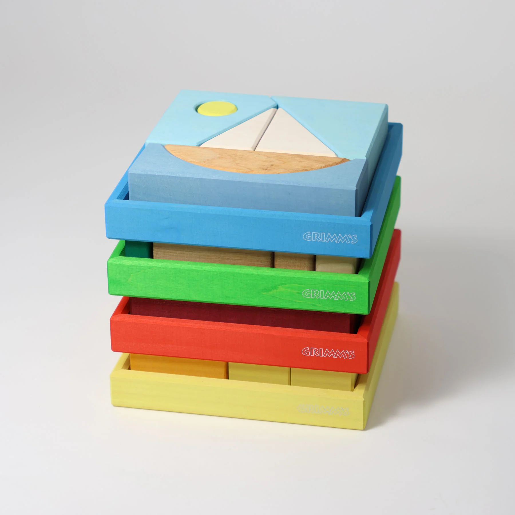 Grimm's Building Set Red Set Costruzioni rosso