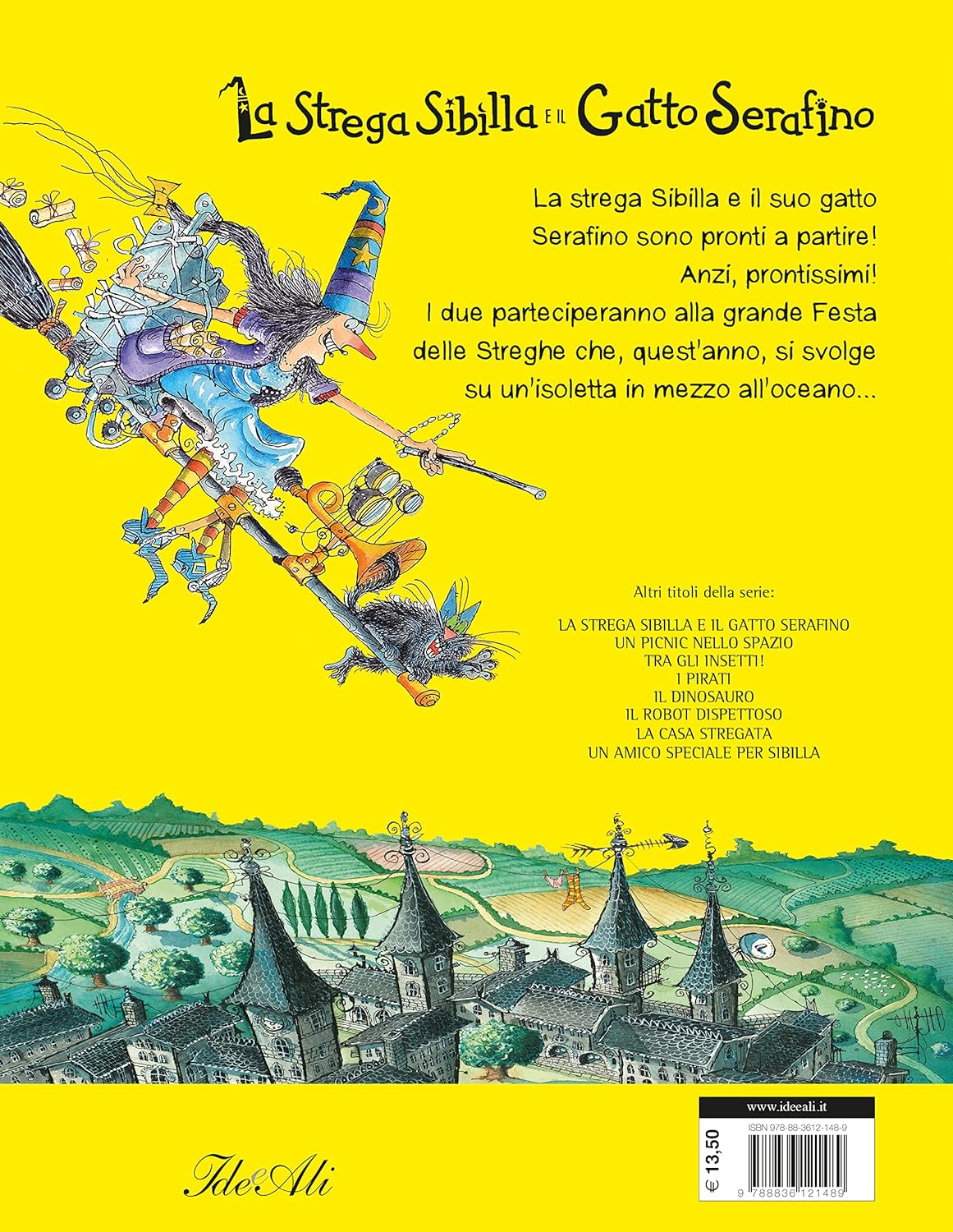IdeeAli Festa delle Streghe libro bambini Sibilla 32 pagine
