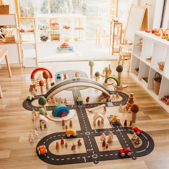 Waytoplay King of the Road pista macchinine 40 pezzi