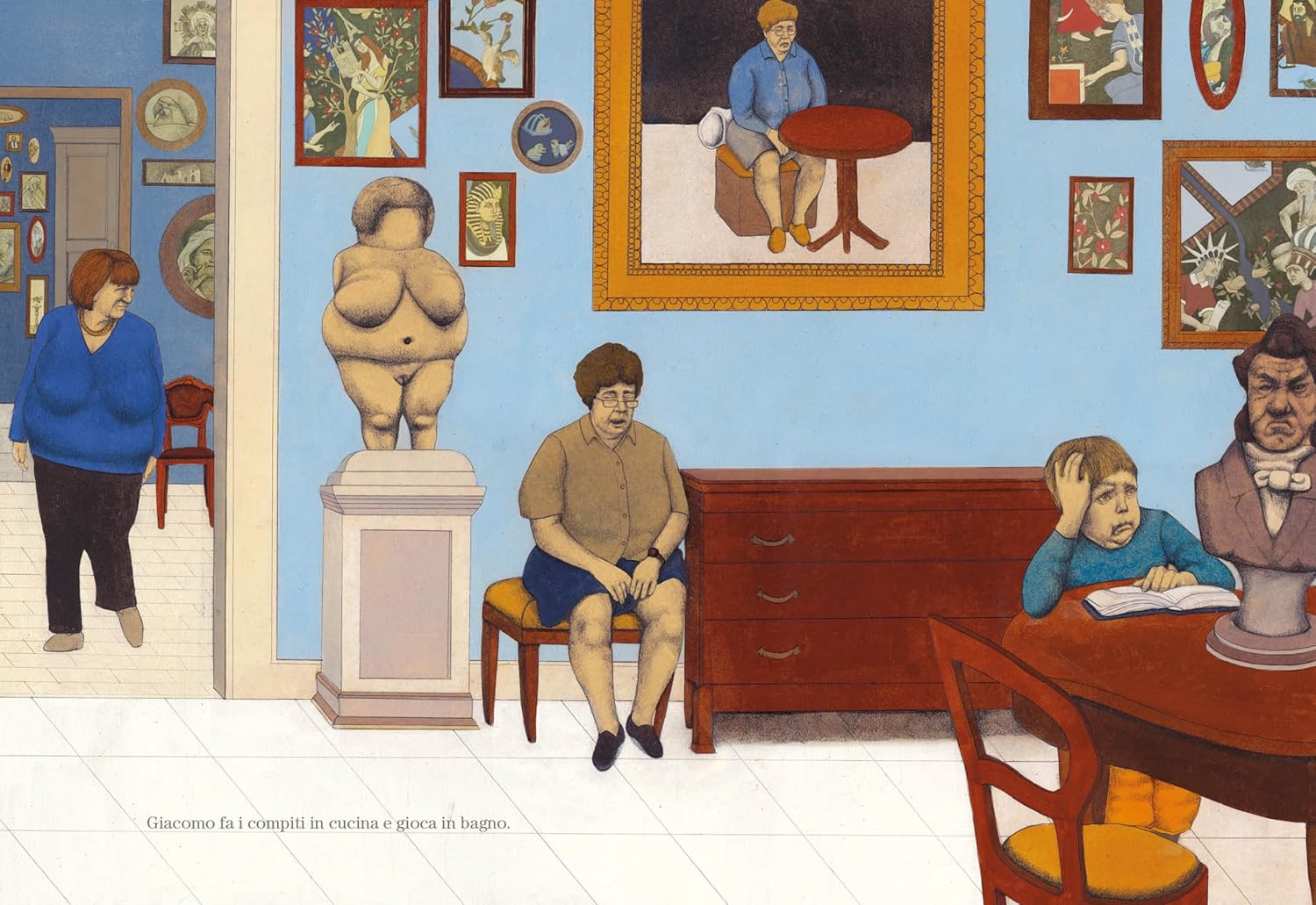 Orecchio Acerbo Le case degli altri bambini libro 48 pagine