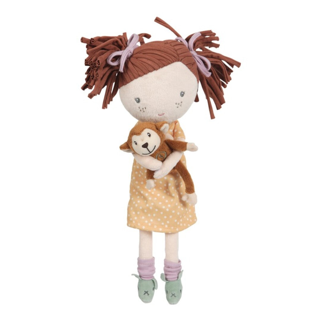 Little Dutch Sophia Bambola Morbida 35 cm con Scimmietta