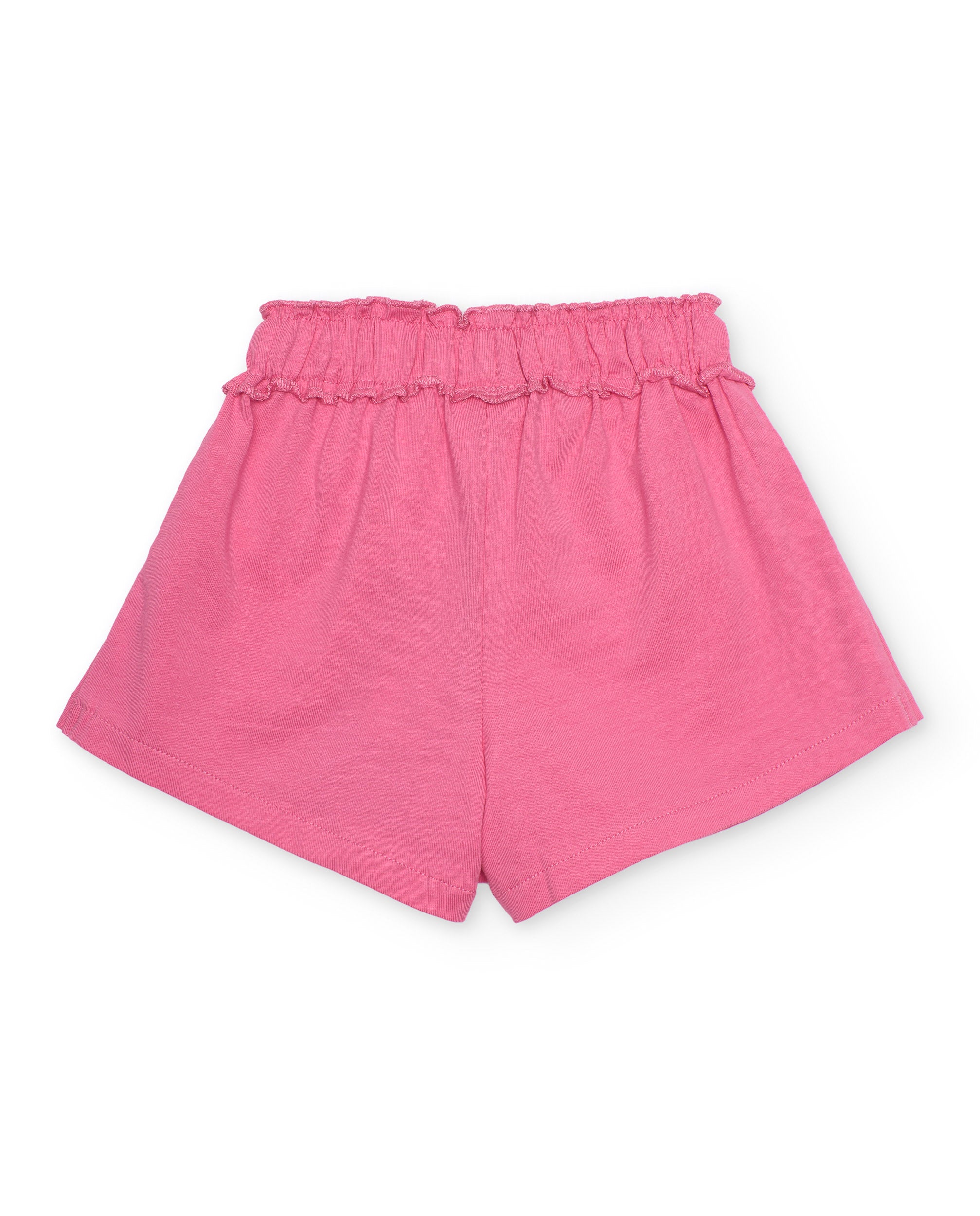 Tuc Tuc shorts bambina rosa jersey vita elastica