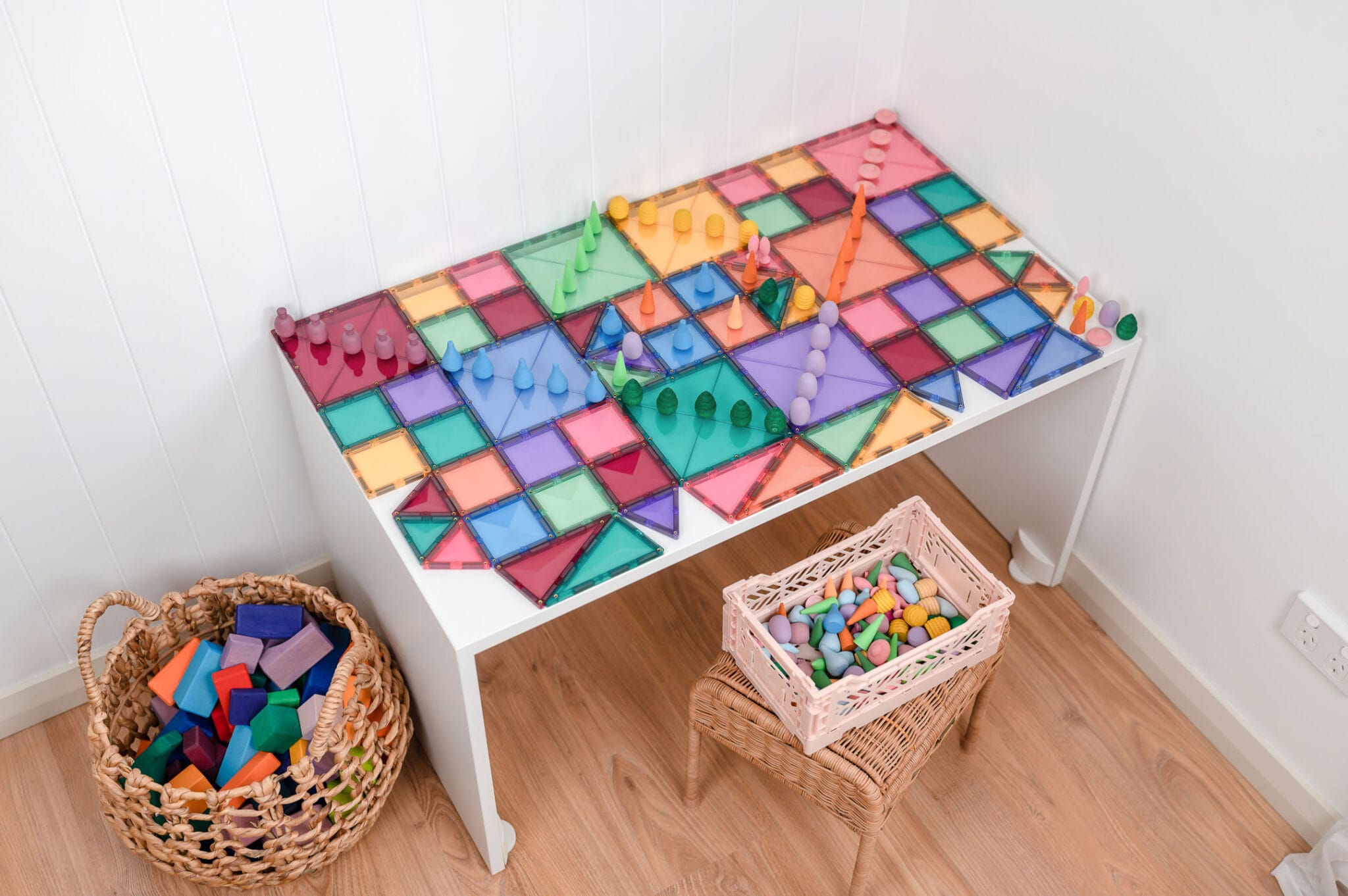 Connetix Pastel Starter Pack costruzioni magnetiche 64 pezzi