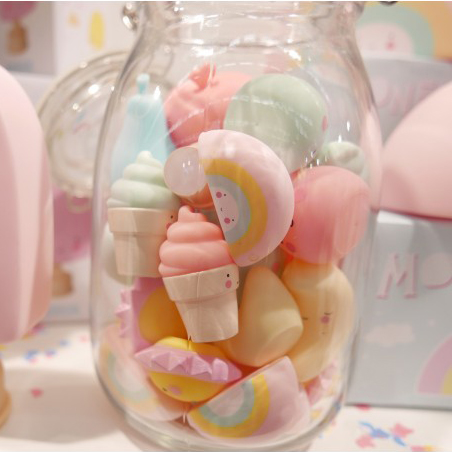 Little Lovely Company sole luna arcobaleno mini figure 3 pezzi