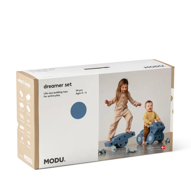MODU Dreamer Set Blue-Sky gioco costruzioni 34 pezzi