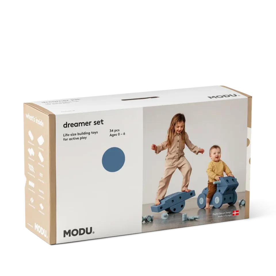 MODU Dreamer Set Blue-Sky gioco costruzioni 34 pezzi