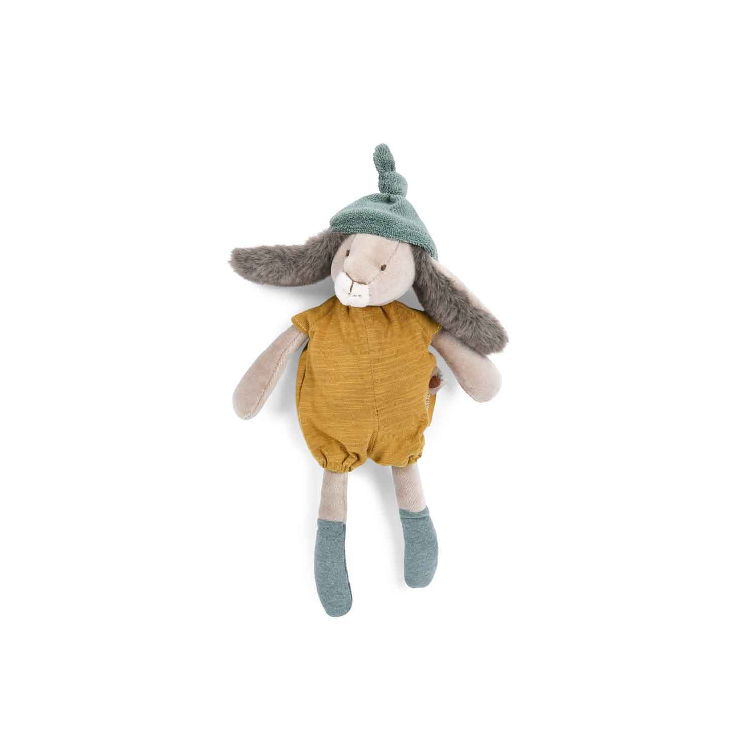 Moulin Roty Trois Petits Lapins pupazzetto ocra 30 cm