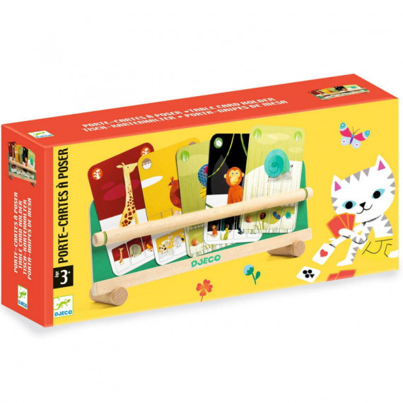 Djeco Mensola portacarte legno bambini 24 cm