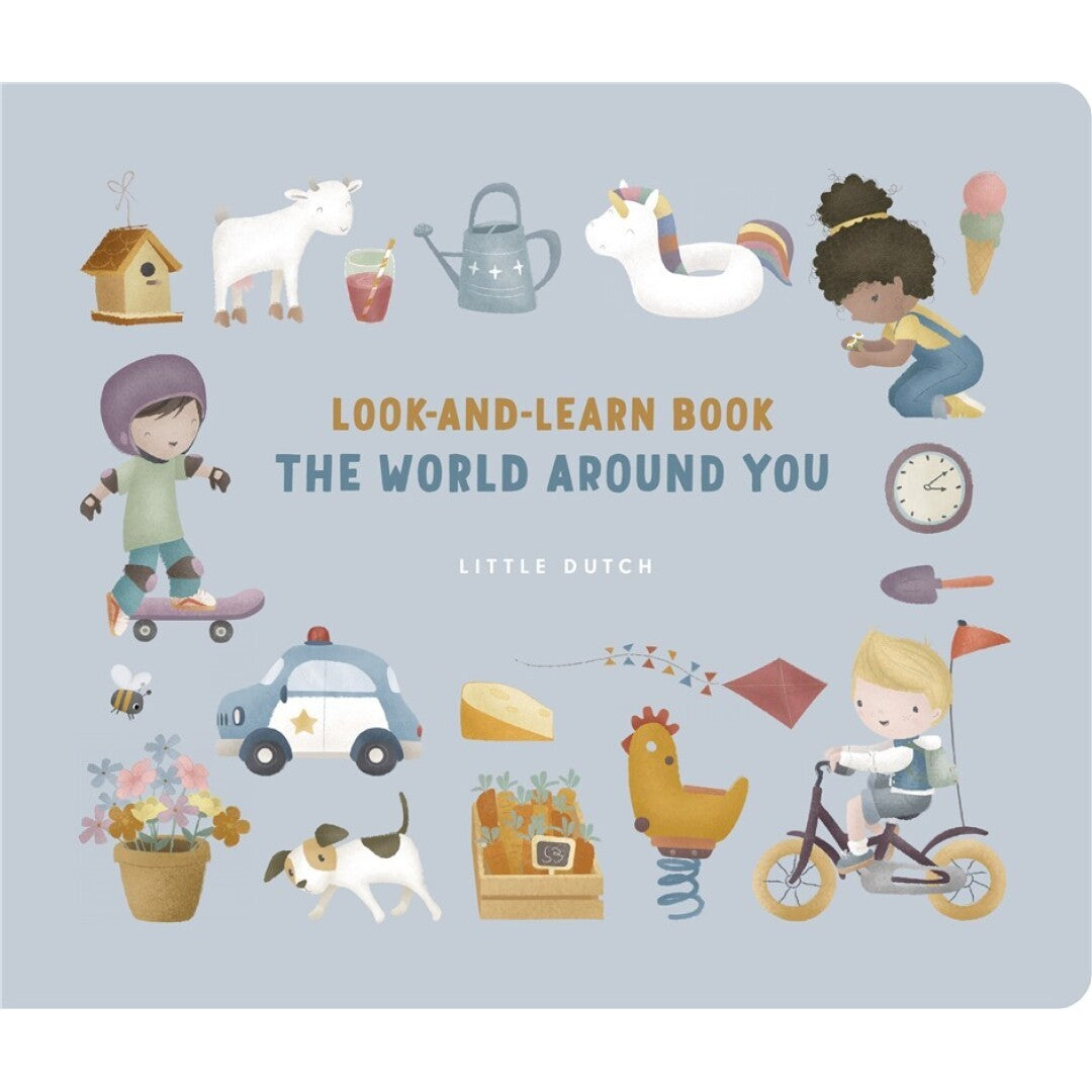 Little Dutch Look and Learn libro mondo 27,5 cm