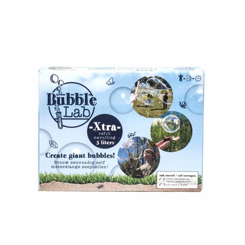BubbleLab ricarica sapone bolle giganti polvere 5 litri dai 3 anni
