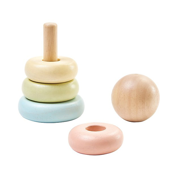 Plan Toys Primo Impilabile Pastello gioco 5 pezzi