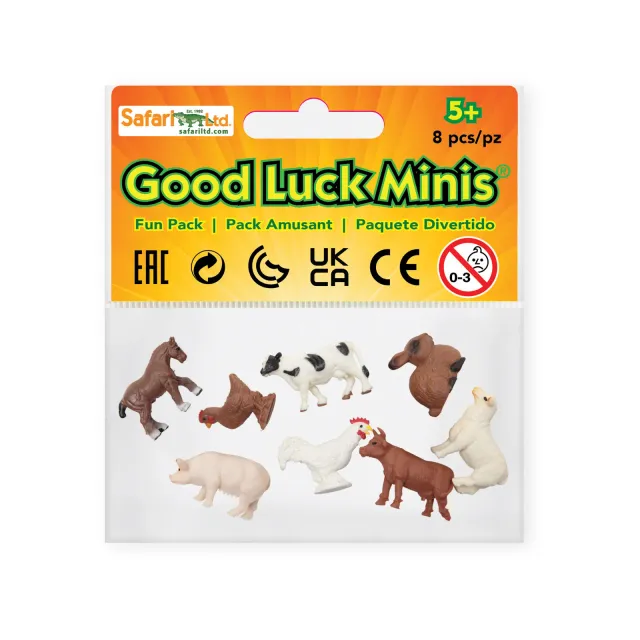 Safari Ltd Good Luck Minis Fattoria 8 miniature