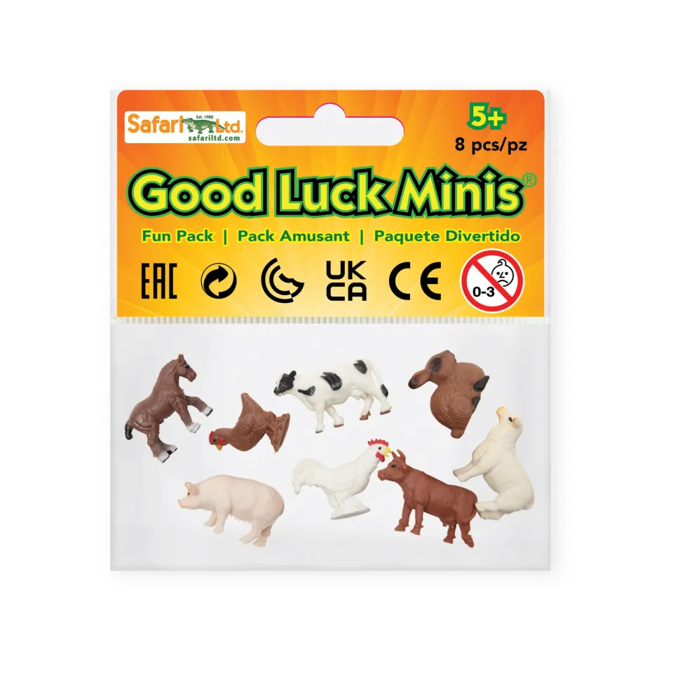 Safari Ltd Good Luck Minis Fattoria 8 miniature