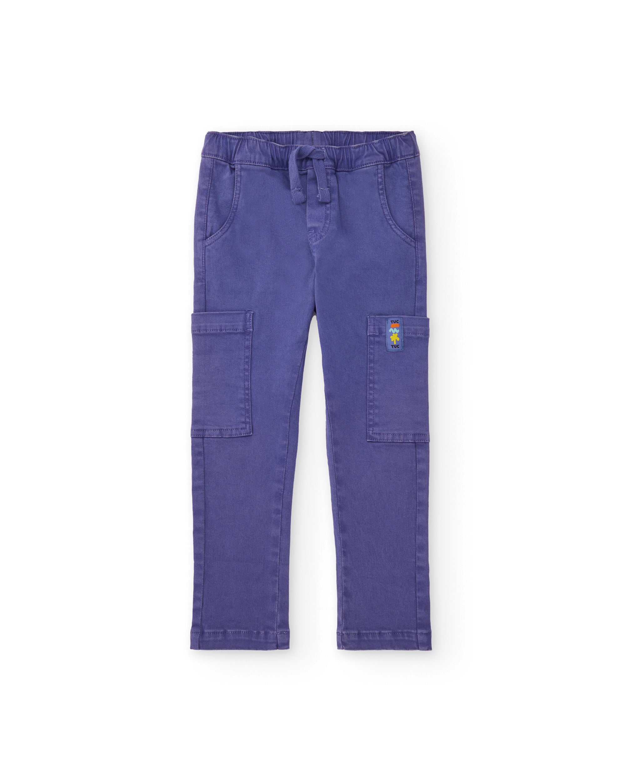 Tuc Tuc pantaloni cargo bambino lilla vita elastica