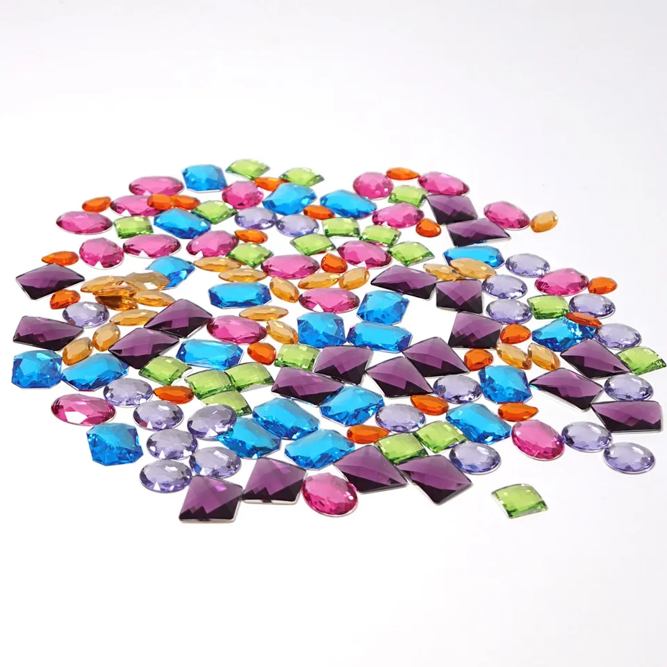 Grimm's Set 140 Gemme Giganti Acriliche 140 Pezzi