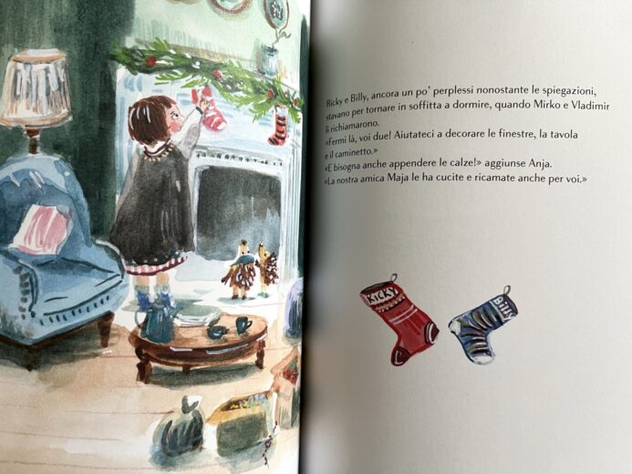 Marameo Natale a casa di Anja libro illustrato 64 pagine