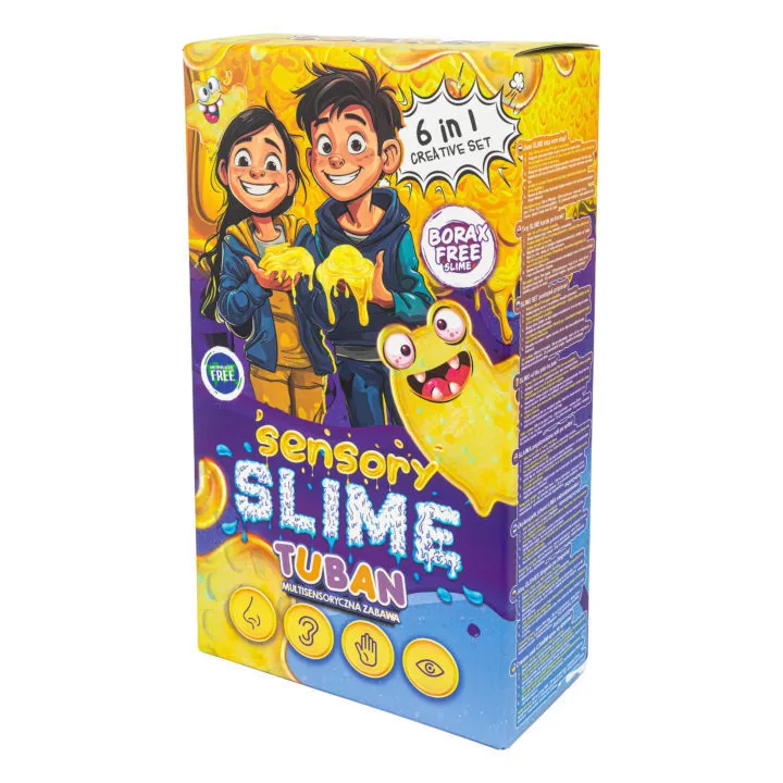 Tuban Sensory Slime kit fai da te XL 6in1 glitter