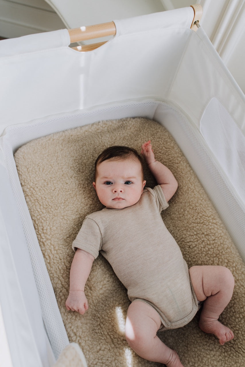 Kico Label lenzuolo con angoli 50x90 lana merino naturel