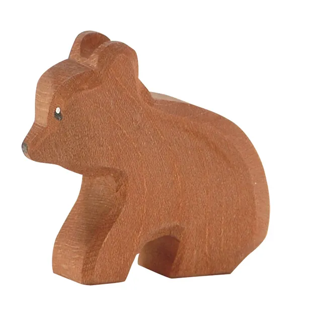 Ostheimer Orso Seduto piccolo statuina legno 6 cm
