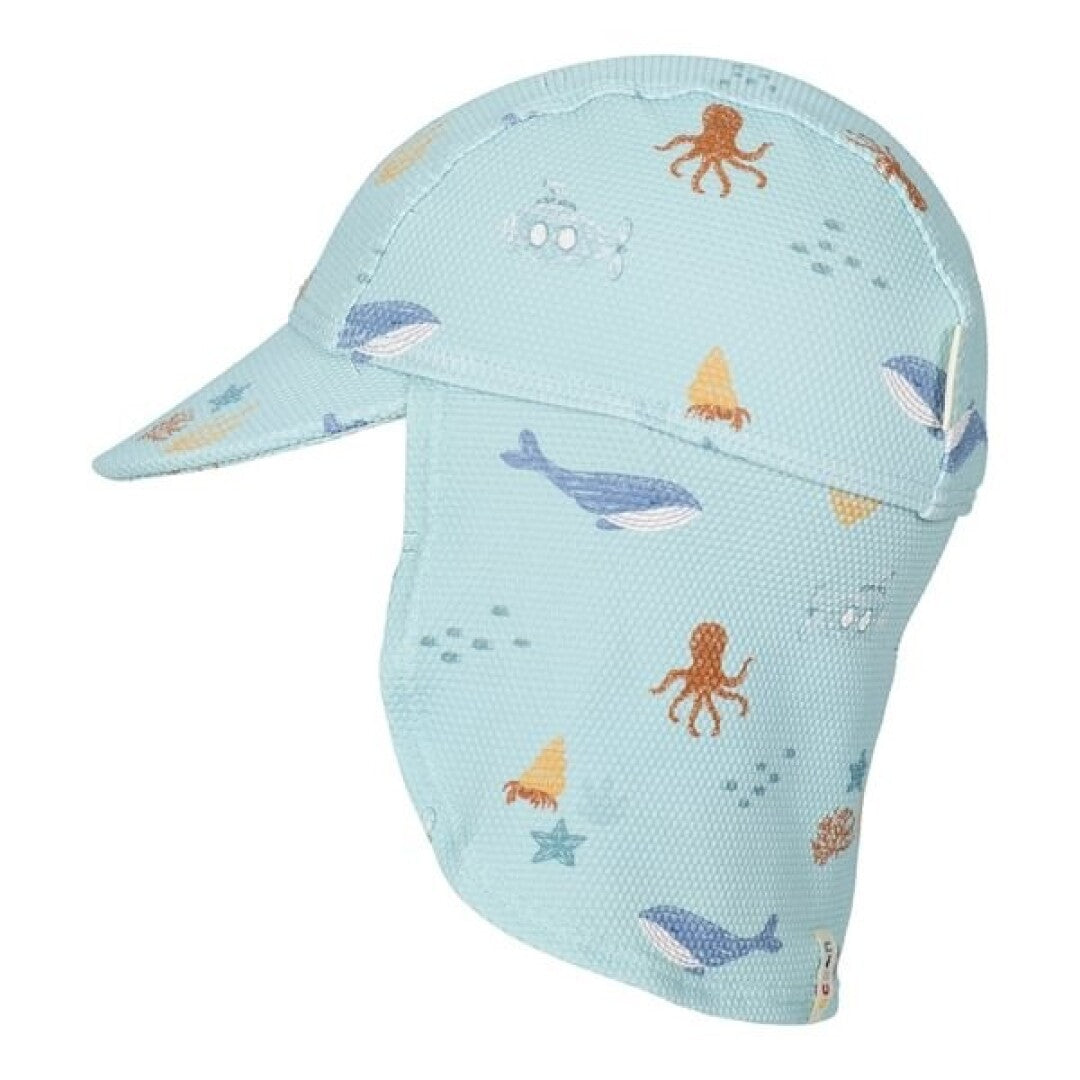 Little Dutch Ocean Friends cappello mare bimbi verde acqua