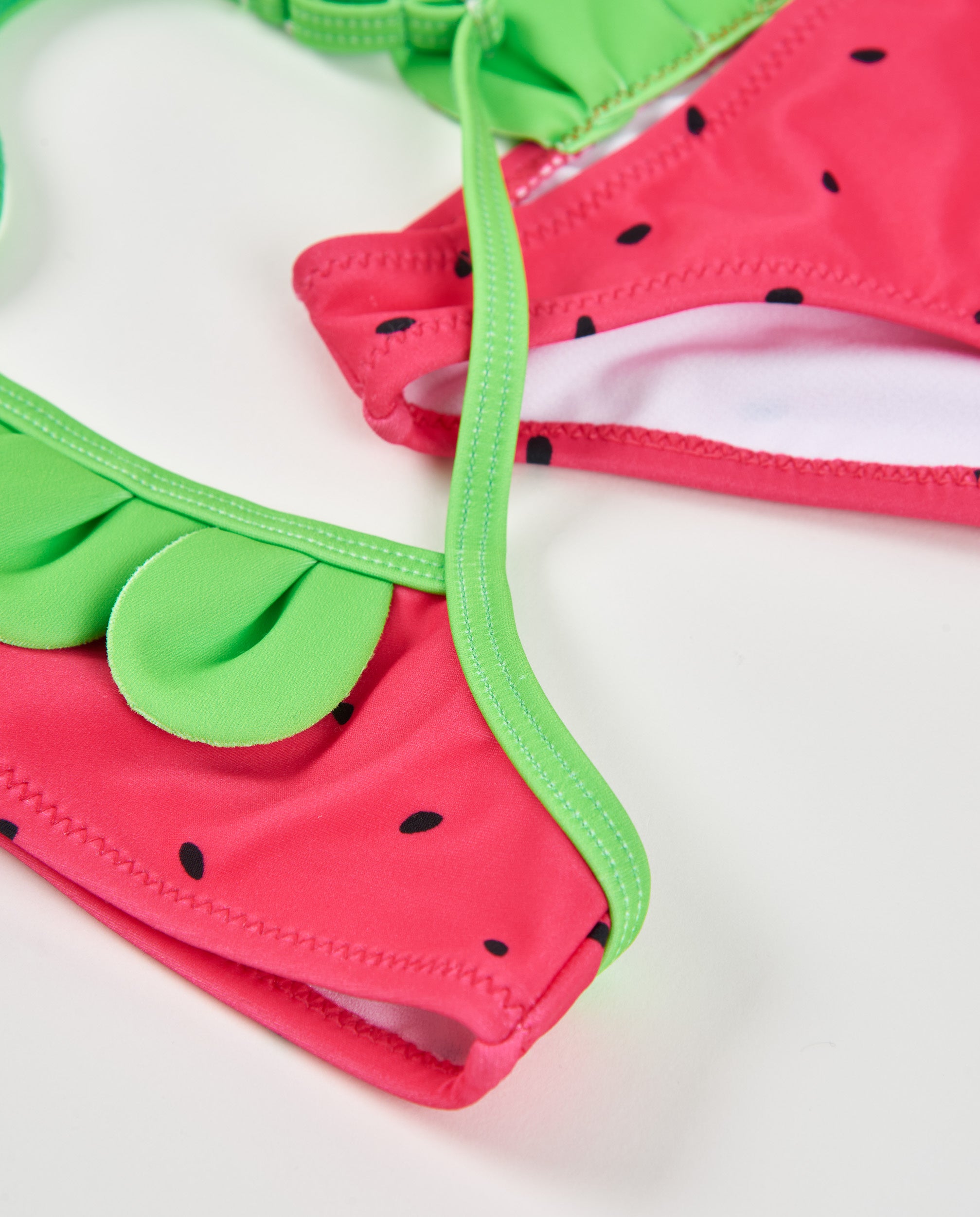 Tuc Tuc bikini bambina rosso fragola