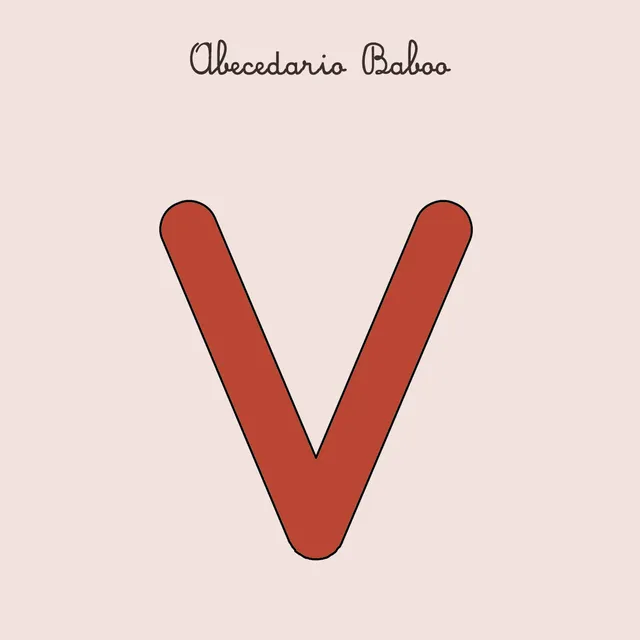 Baboo Abecedario lettera V schede PDF prescolare
