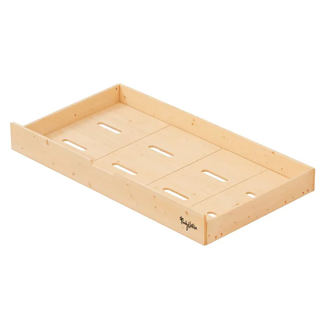 Evi Montessori cassetto letto estraibile 195x90 contenitore
