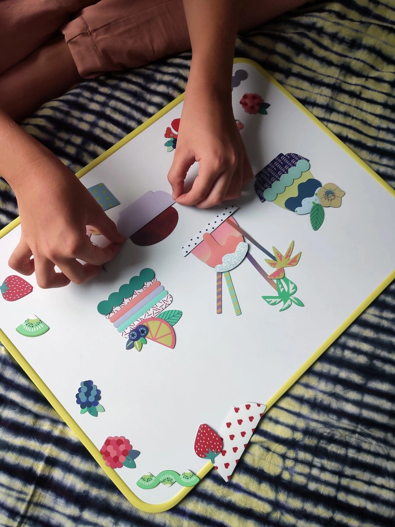Ma Cabane à Rêves Cupcake set magneti 74 pezzi