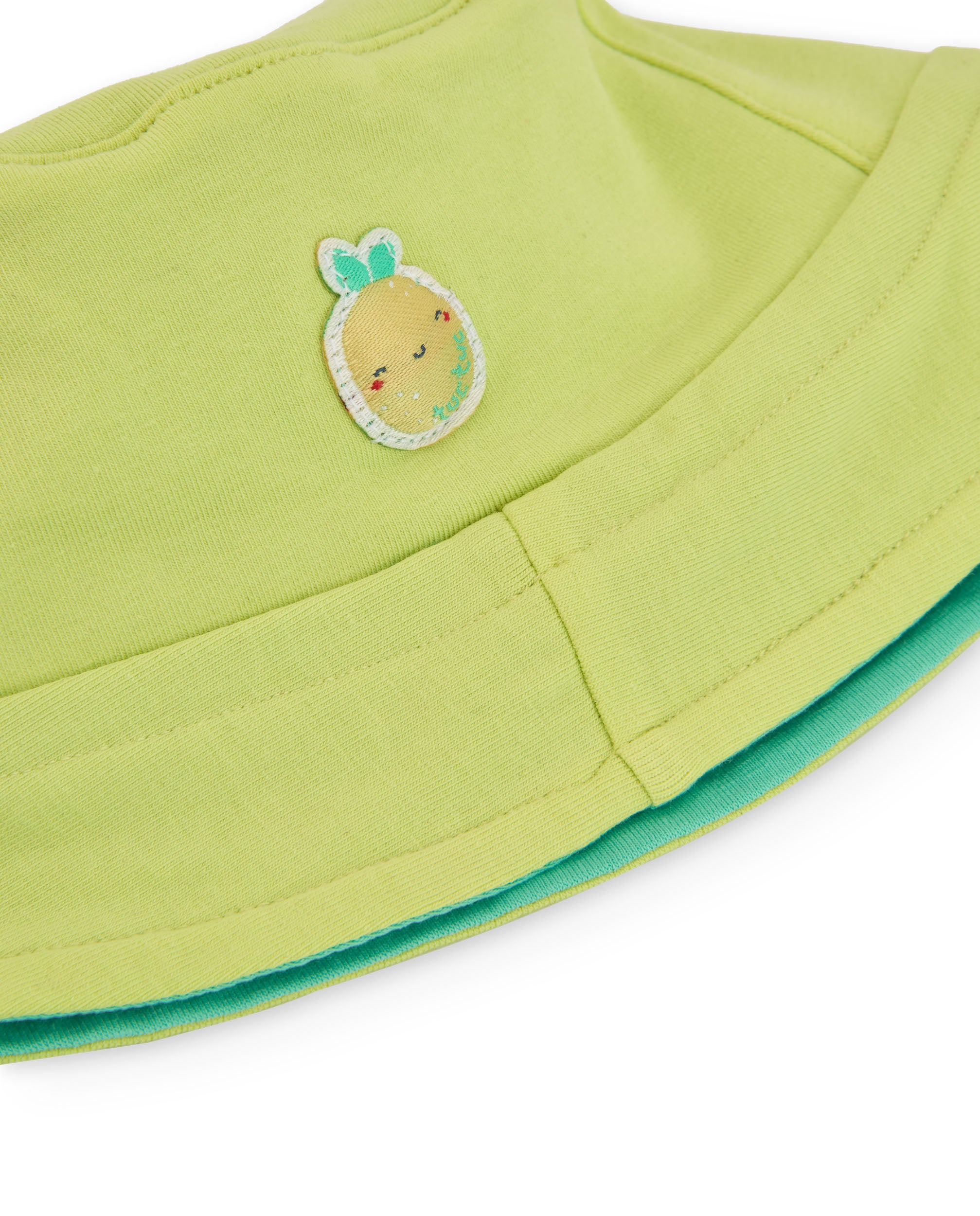 Tuc Tuc cappello neonato verde maglina con laccetti