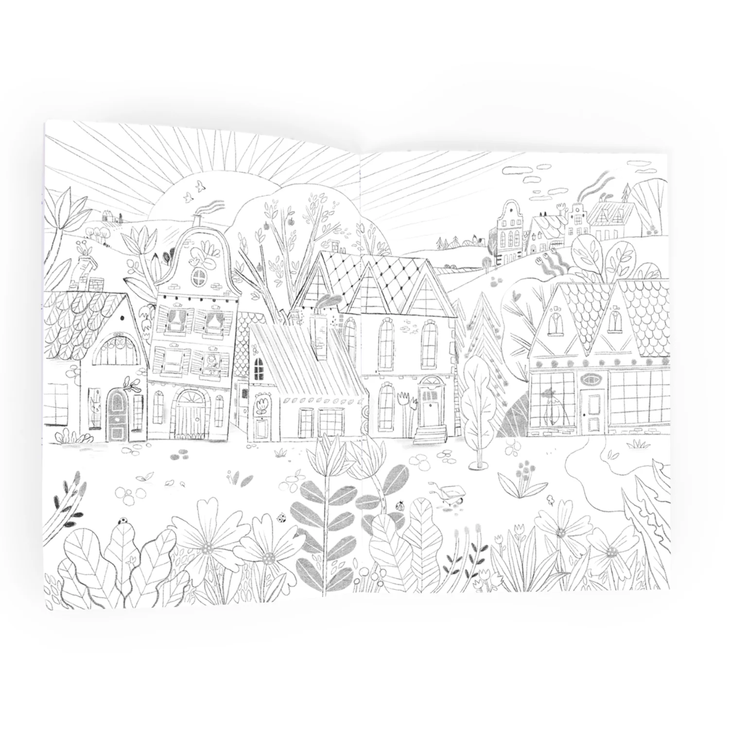 Moulin Roty Les Minouchkas quaderno da colorare 20x28 dai 4 anni