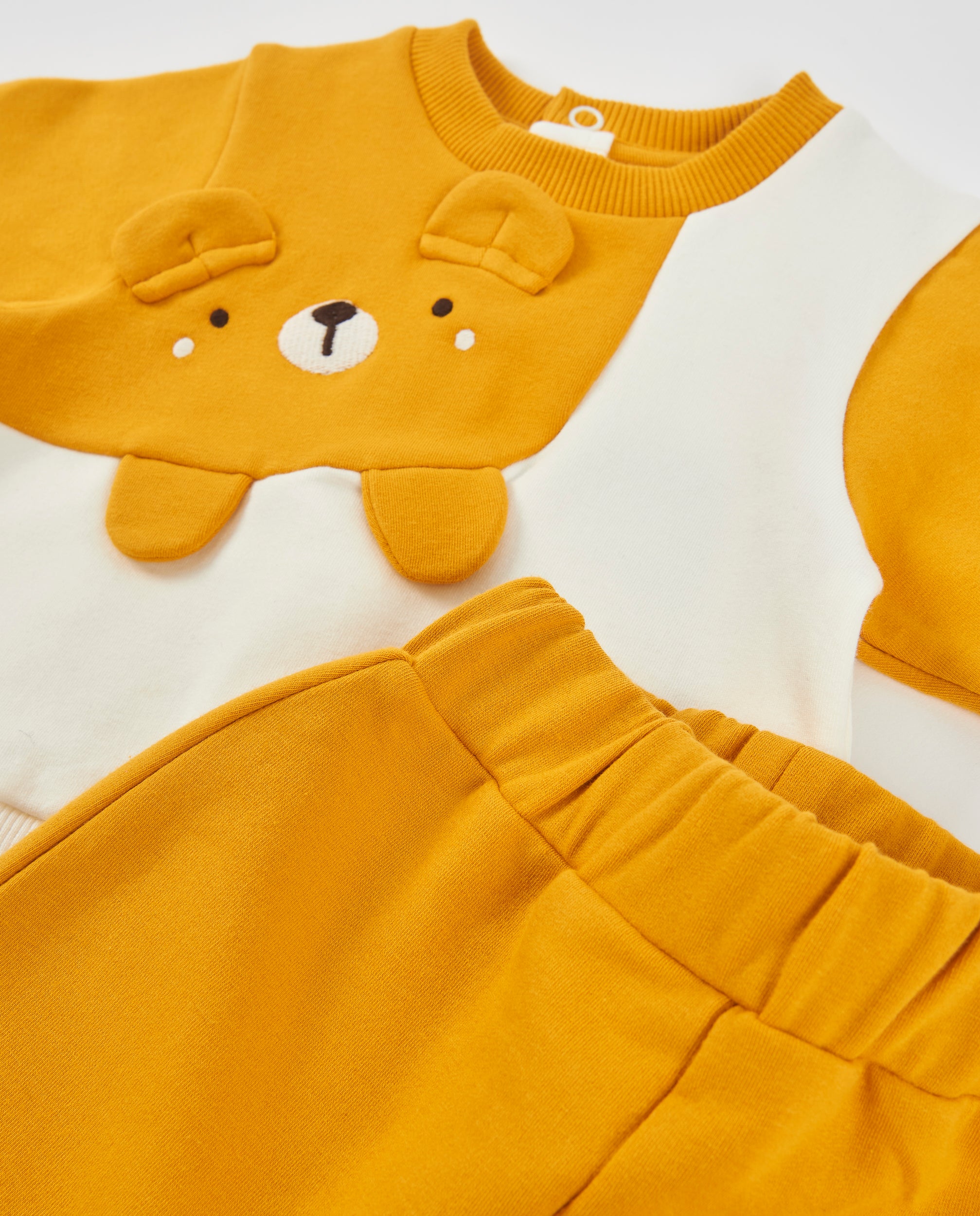 Tuc Tuc Sweet Teddy Bear tuta neonato senape 2 pezzi