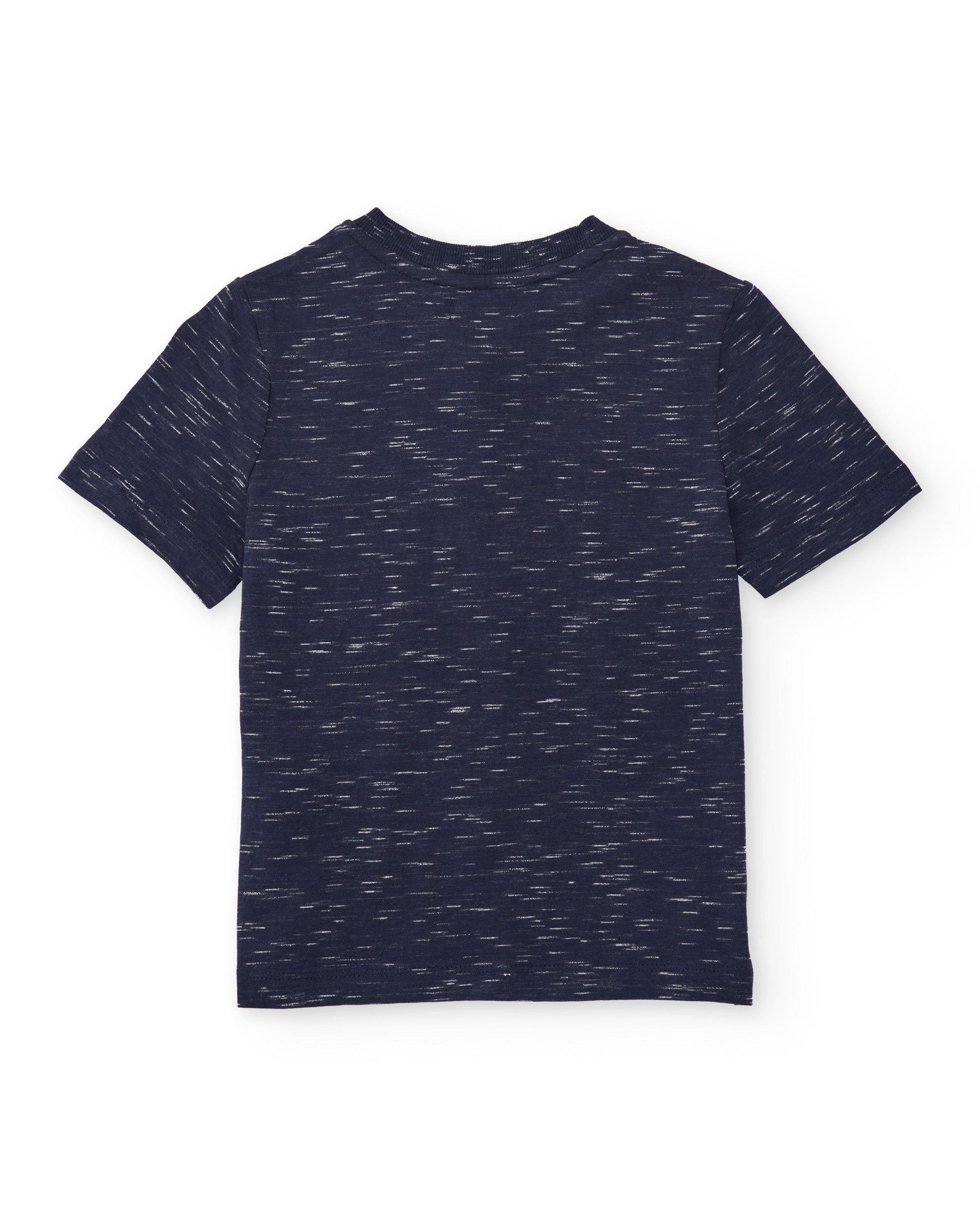 Tuc Tuc maglietta bimbo cotone blu navy 3 bottoni