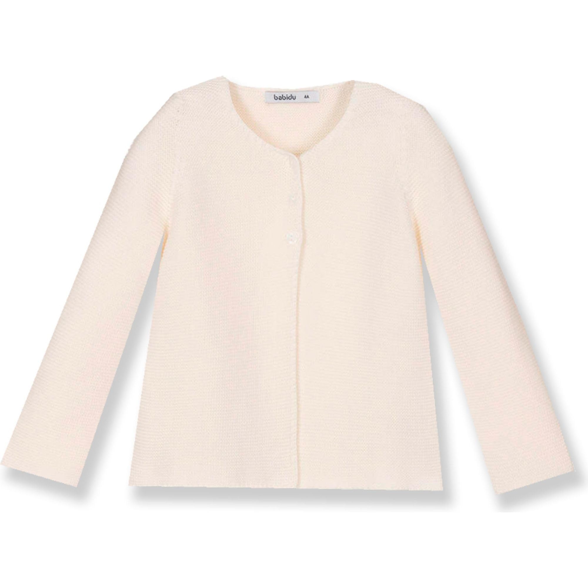 Babidu maglione neonato cotone bottoni legno