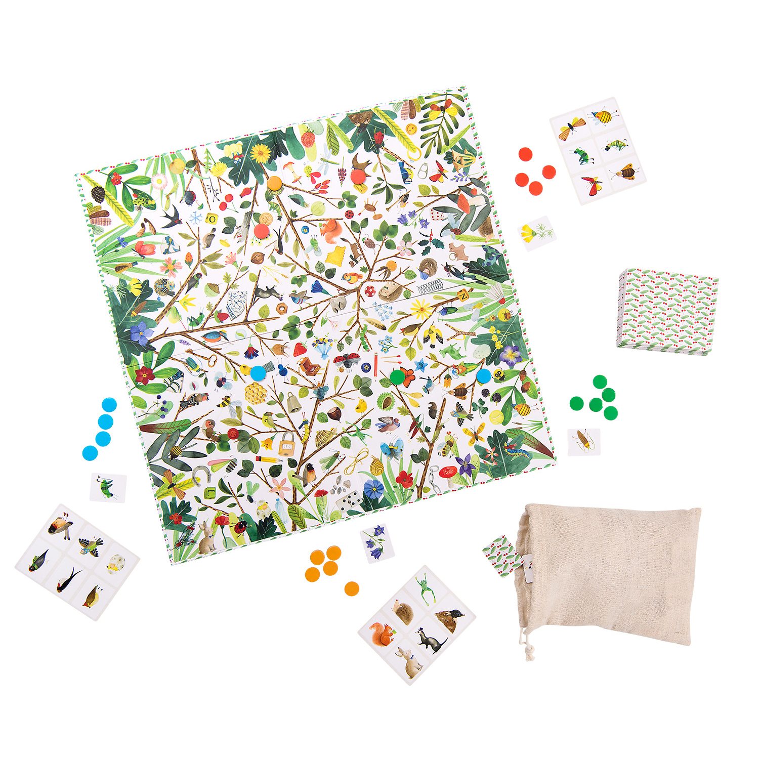 Moulin Roty Le Jardin Gioco di Osservazione 2 in 1 da Tavolo