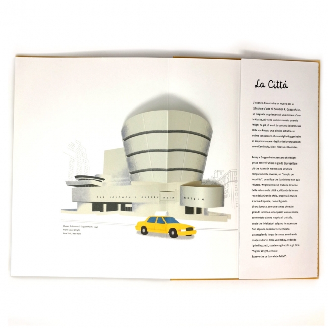 Franco Cosimo Panini Frank Lloyd Wright libro pop-up 7 anni
