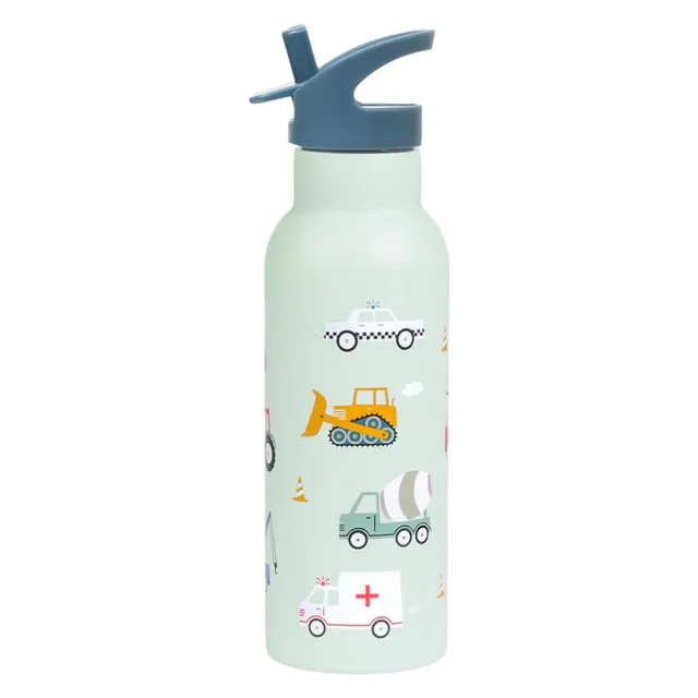 A Little Lovely Company Veicoli borraccia termica 500 ml acciaio