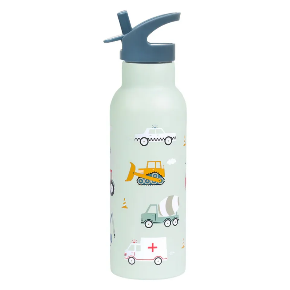 A Little Lovely Company Veicoli borraccia termica 500 ml acciaio