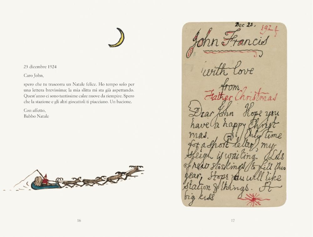 Tolkien Lettere da Babbo Natale libro bambini Bompiani 192 pagine