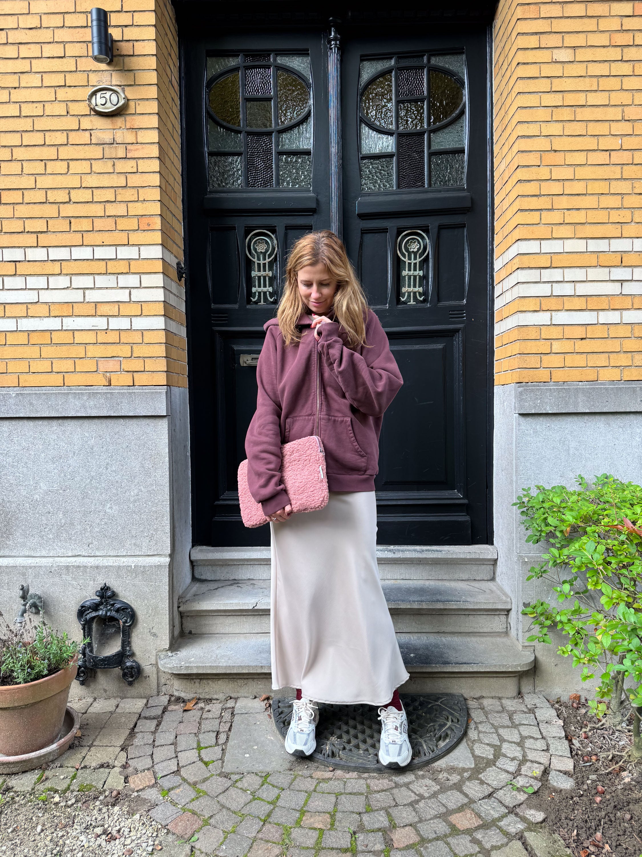 Ella and Rapha Moon custodia laptop 14 rosa teddy