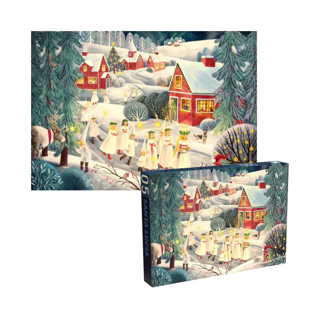 Penny Puzzle Santa Lucia puzzle 500 pezzi Natale