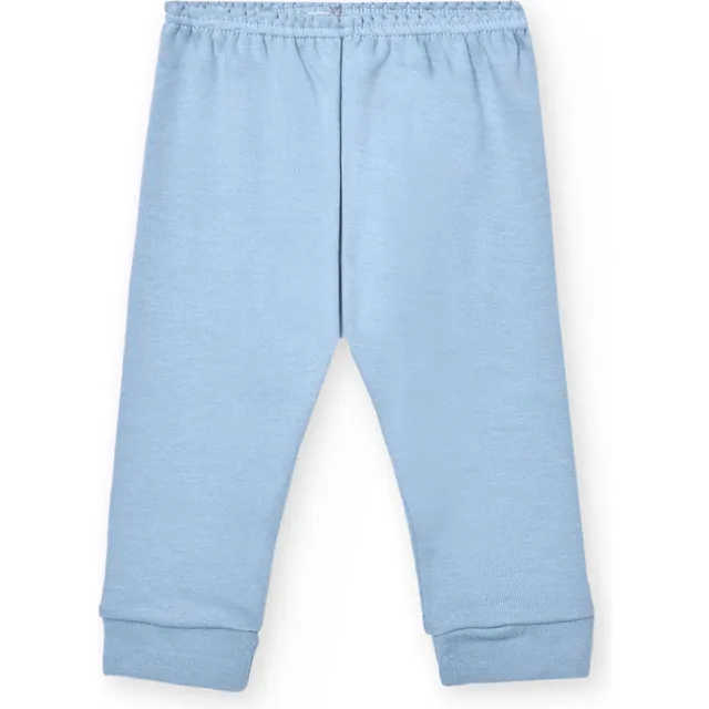 Babidu Basic Baby 3117 leggings neonato azzurro 12 mesi