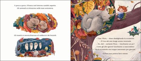 Emme Edizioni Flora Minuscola Bambina Foglia libro 3 anni