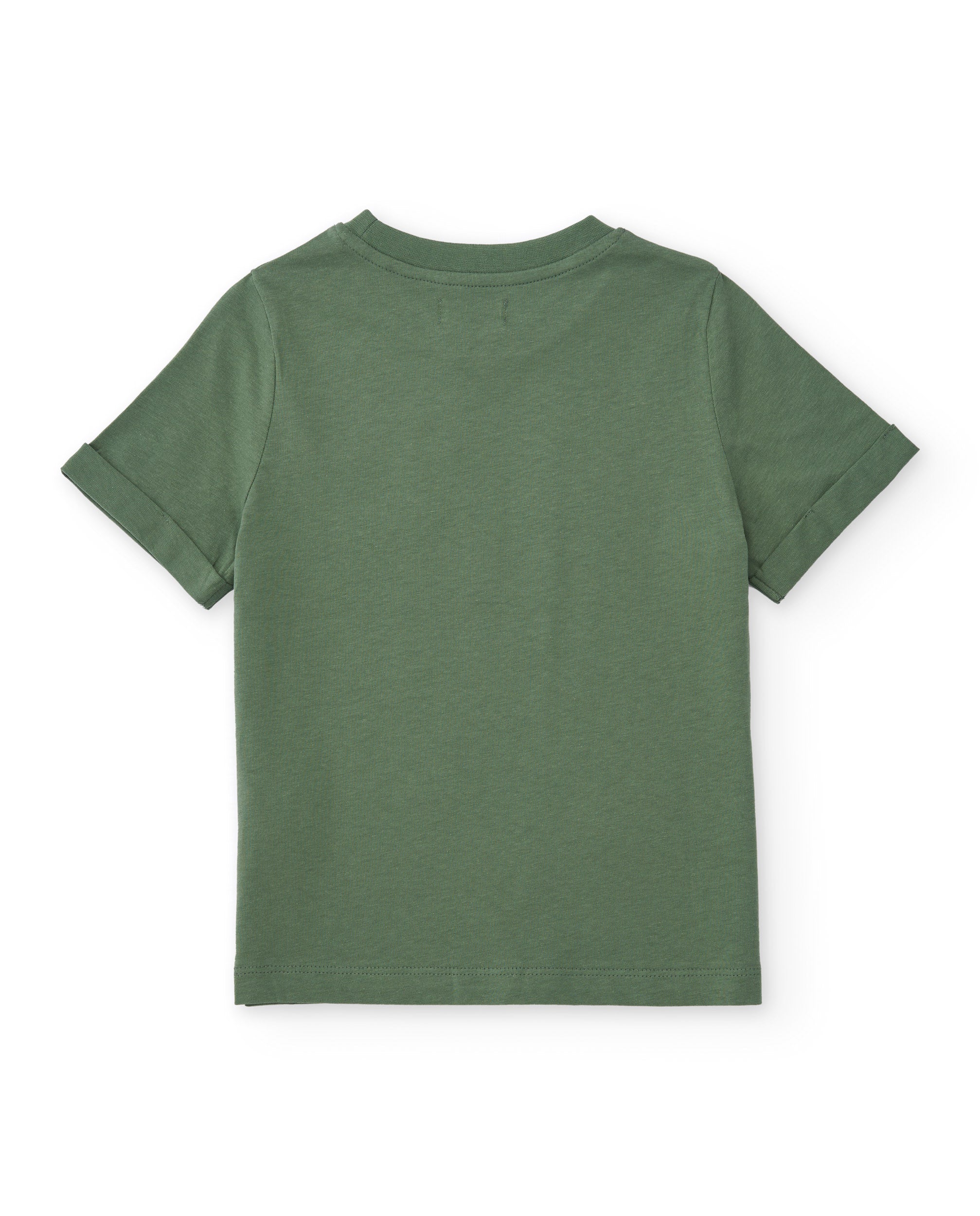 Tuc Tuc T-shirt bimbo verde patch jersey